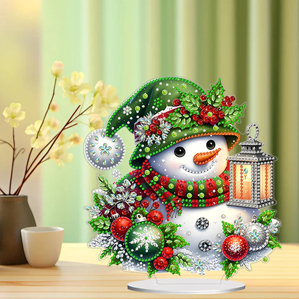 5D Snowman Diamond Painting