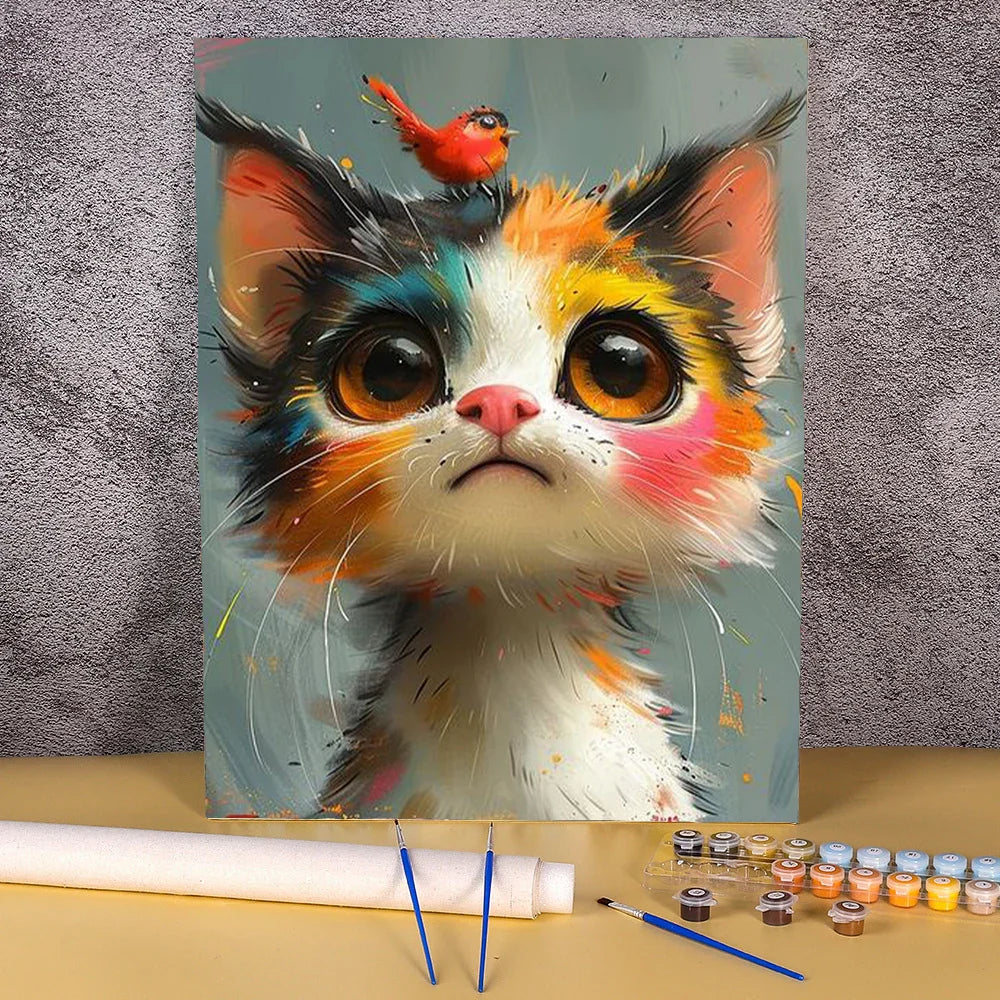 Bird Painting Kit | Paint by Numbers