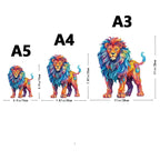 Cool Lion | Wooden Puzzle