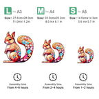 Squirrel | Wooden Puzzle