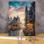 Shopping Street | Paint by Numbers