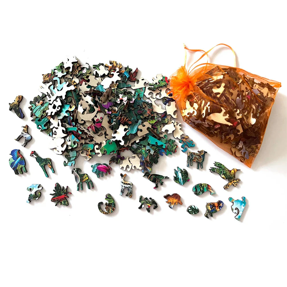 Owl Family | Wooden Puzzle