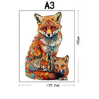 Your Little Foxes | Wooden Puzzle