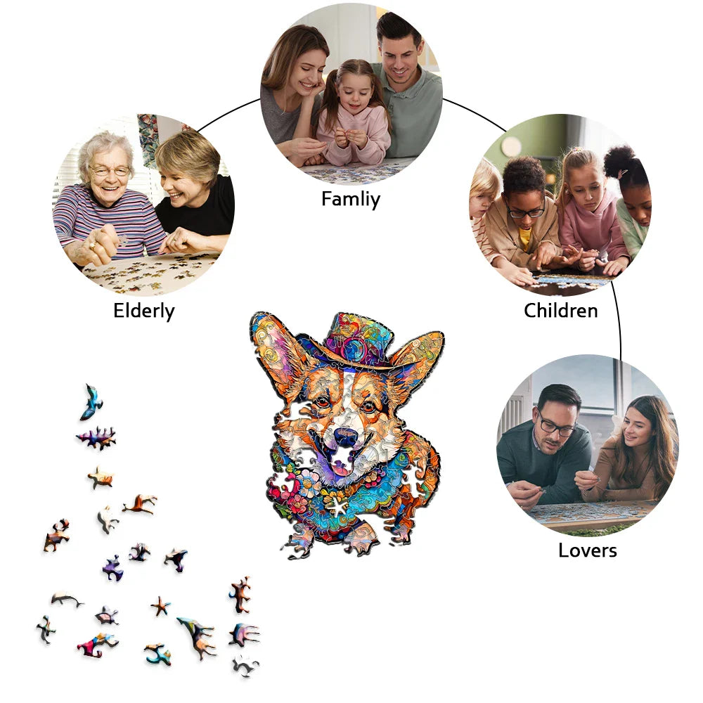 Welsh Corgi | Wooden Puzzle