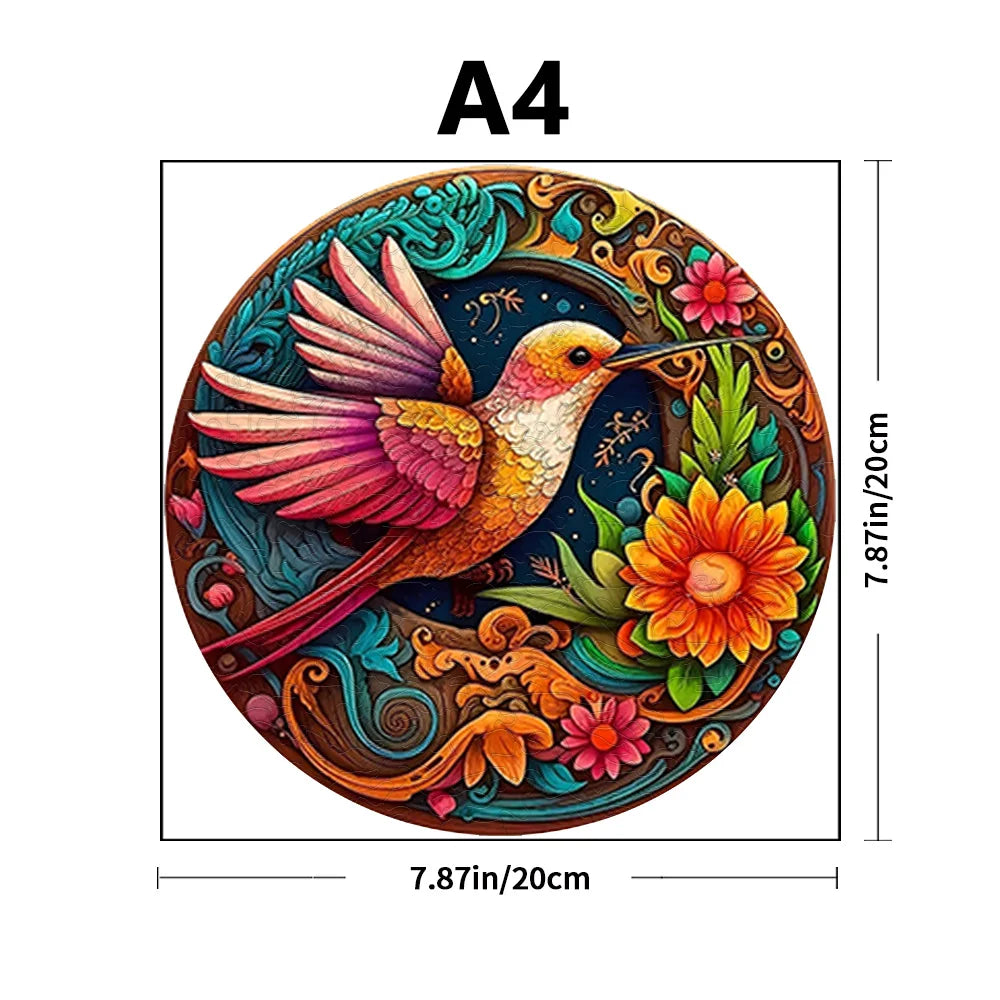 Hummingbird | Wooden Puzzle