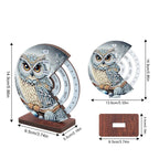 Gray Owl | Calendar | Diamond Painting