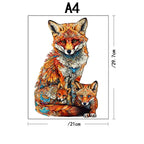 Your Little Foxes | Wooden Puzzle
