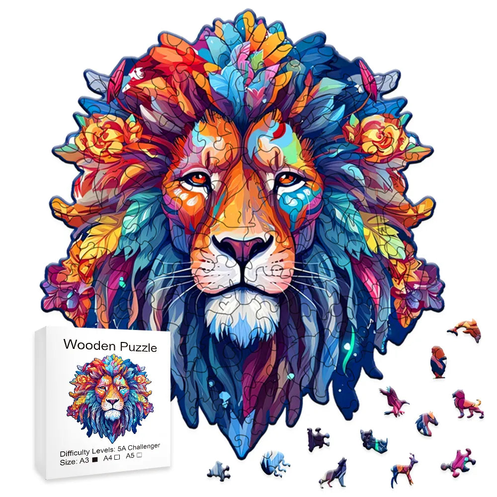 King Lion | Wooden Puzzle