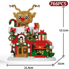 Beautiful Christmas Houses | Building Blocks