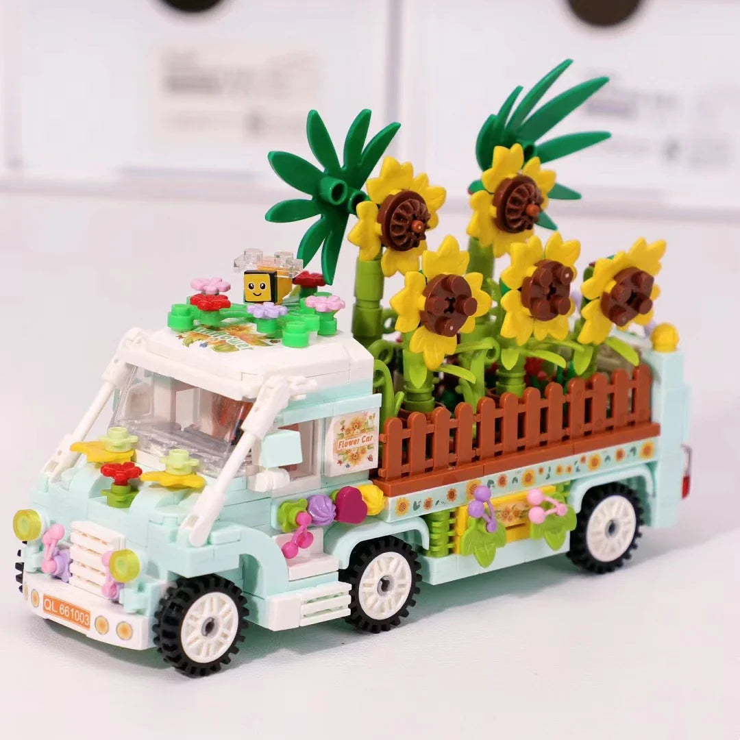 Sunflower Truck | Building Blocks
