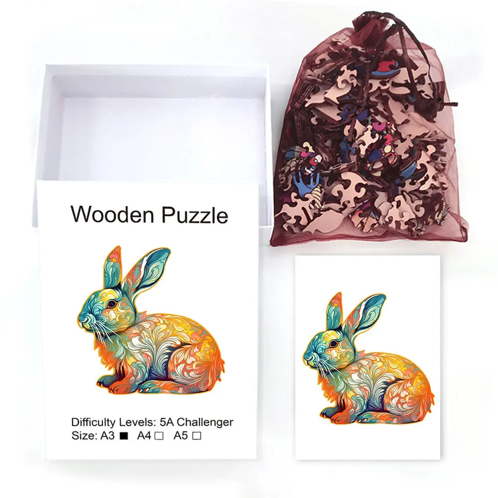 Rabbit | Wooden Puzzle