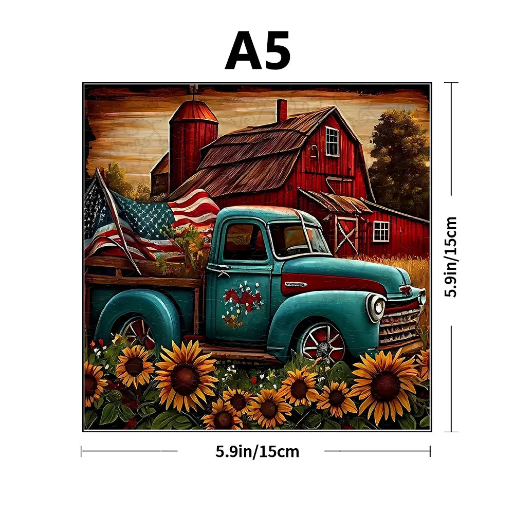 American Car | Wooden Puzzle