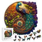 Beautiful Peacock | Wooden Puzzle