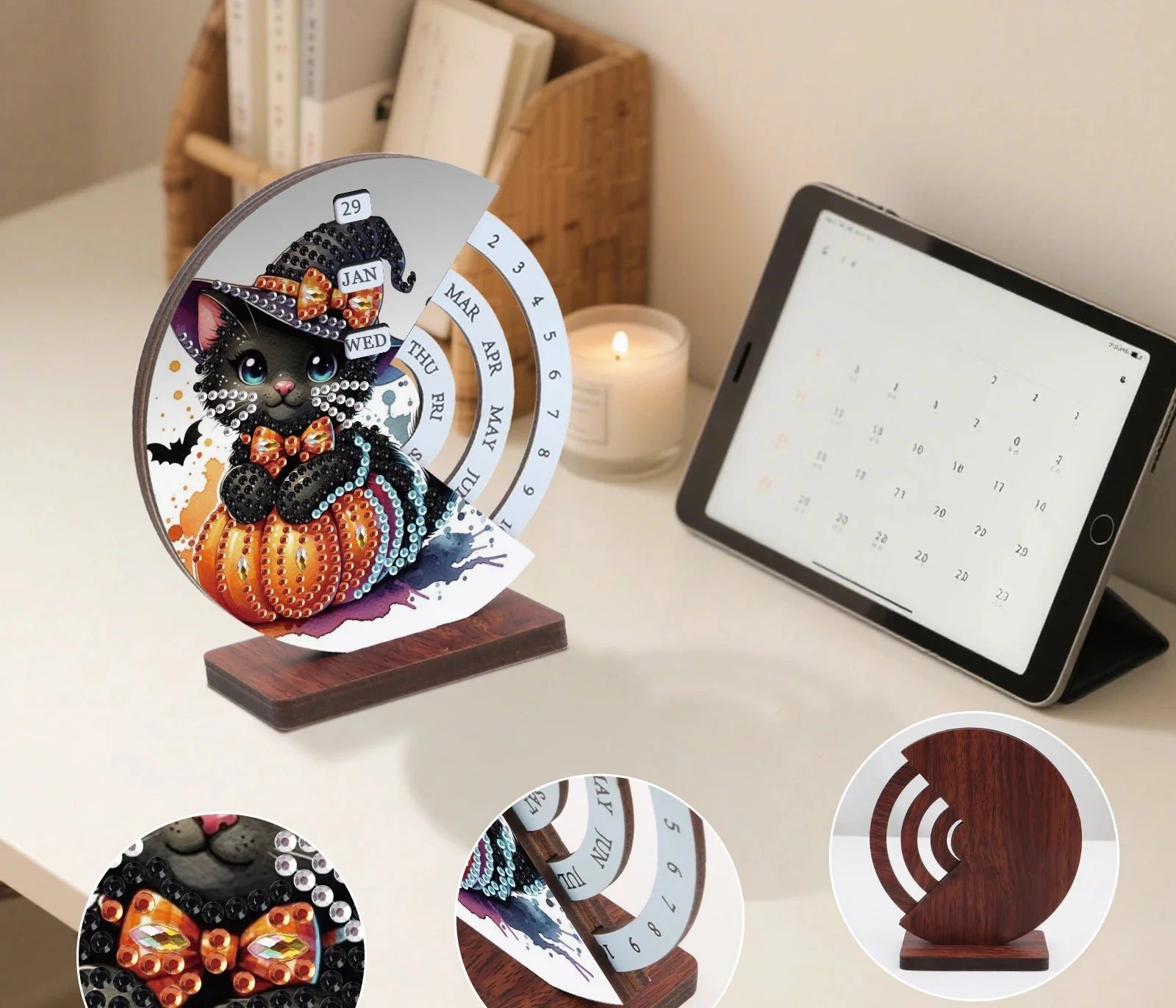 Halloween Cat | Calendar | Diamond Painting