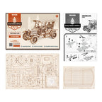 Vintage Auto | Wooden Construction Kits