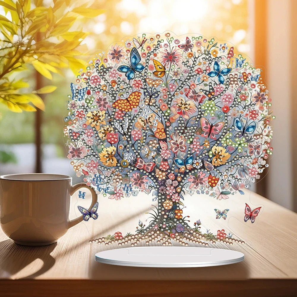 5D Butterfly Tree | Diamond Painting