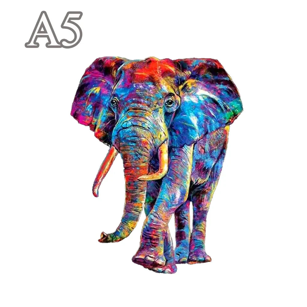 Beautiful Elephant | Wooden Puzzle