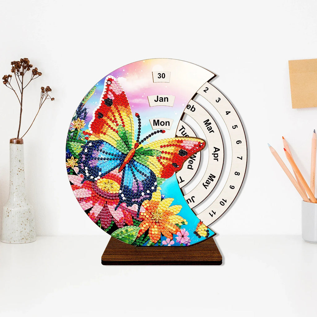 Rainbow Butterfly | Calendar | Diamond Painting