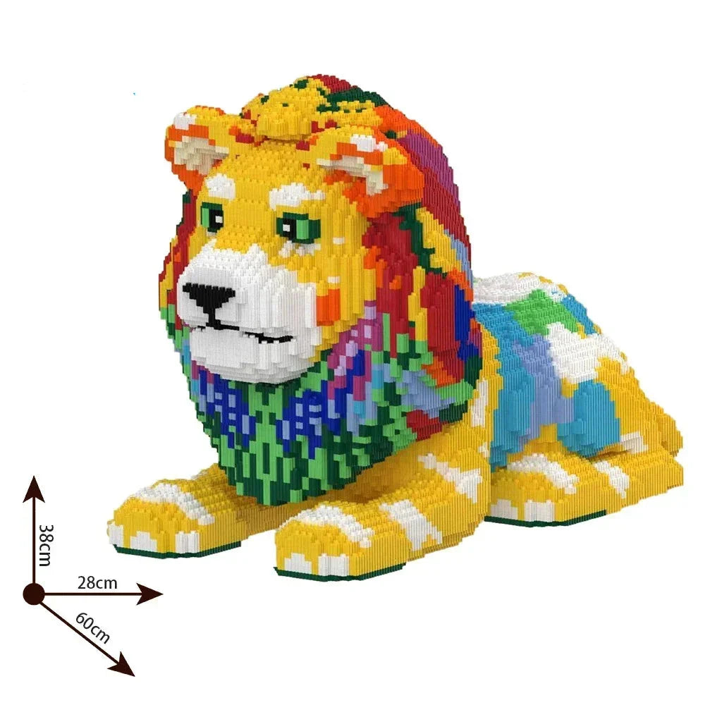 Sleeping Lion | Building Blocks