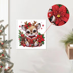 Cute reindeer | Diamond painting
