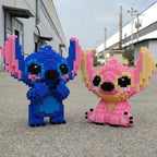 Blue creature lego set