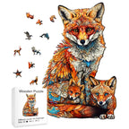 Your Little Foxes | Wooden Puzzle