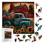 American Car | Wooden Puzzle
