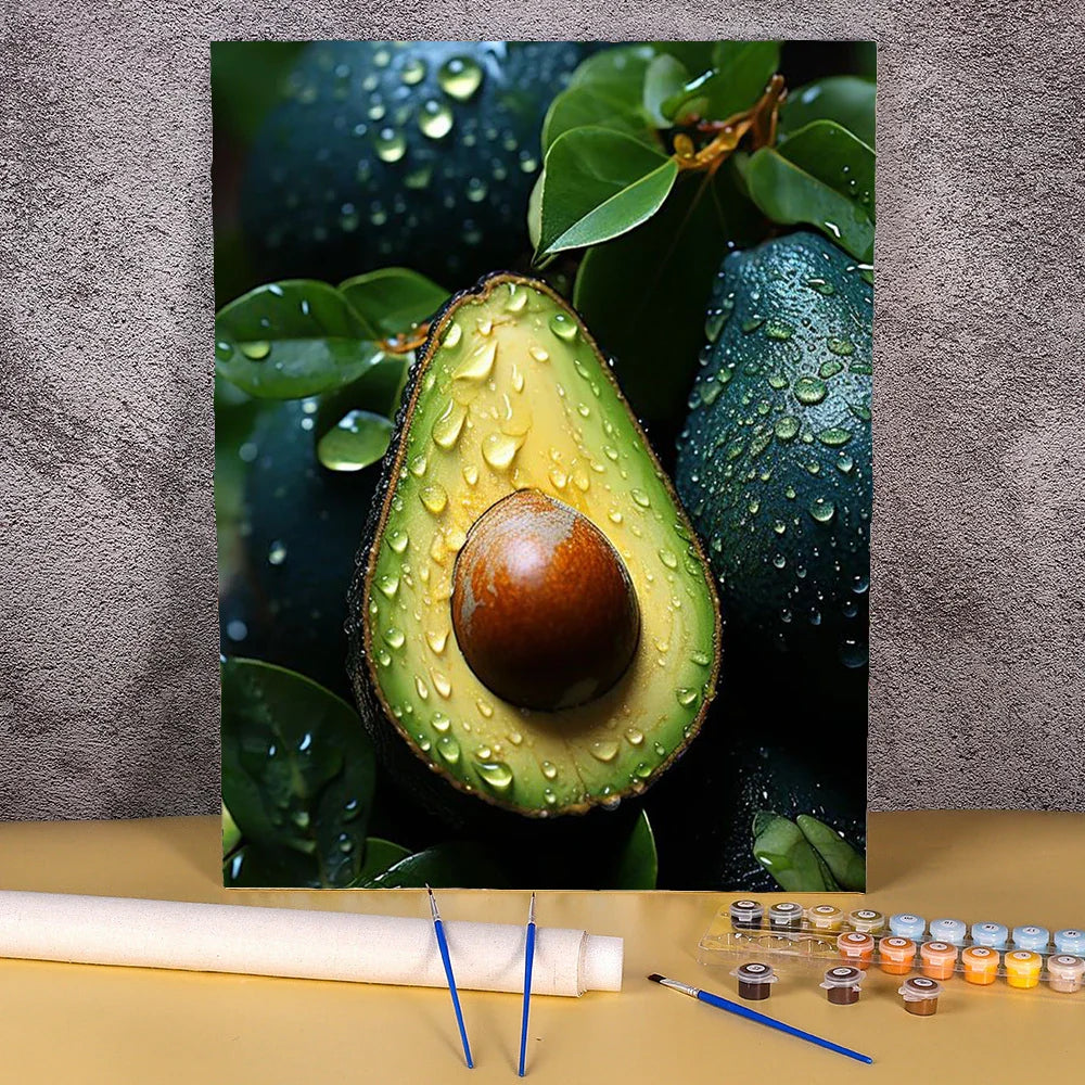 Avocado | Paint by Numbers
