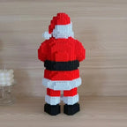 Santa Claus with Gift | Building Blocks