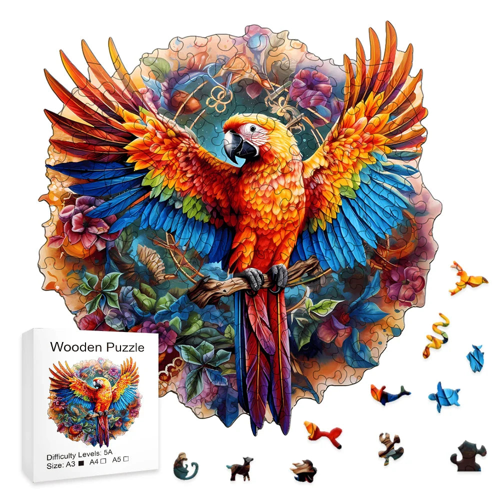 Parrot | Wooden Puzzle