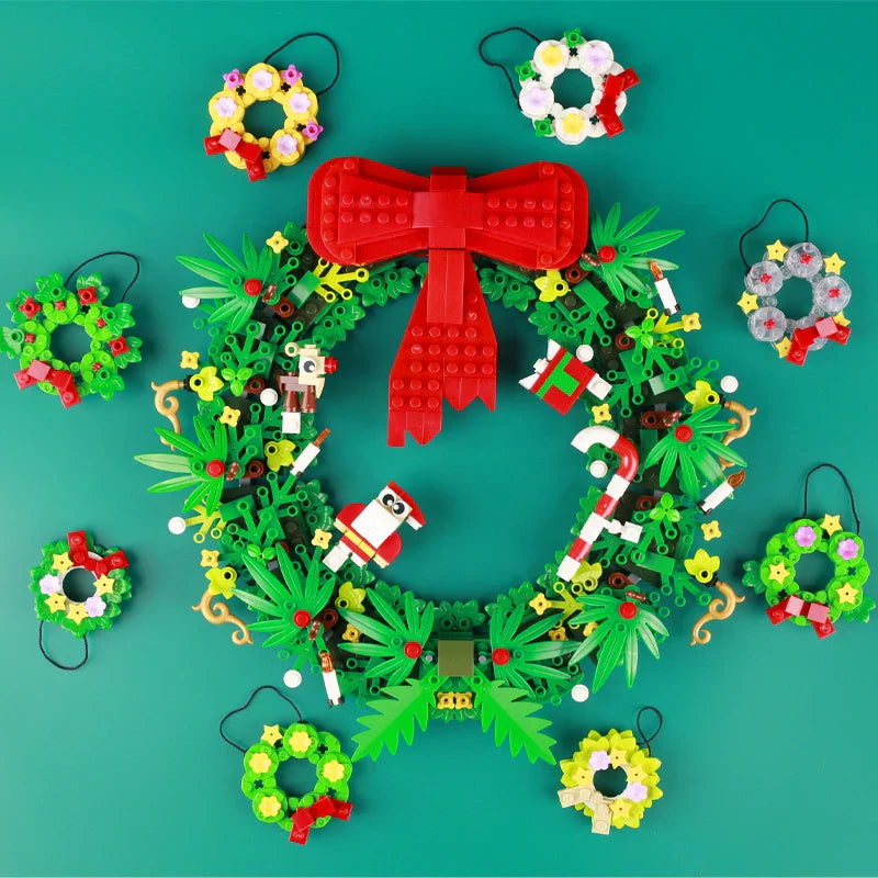 Christmas Wreath | Building Bricks