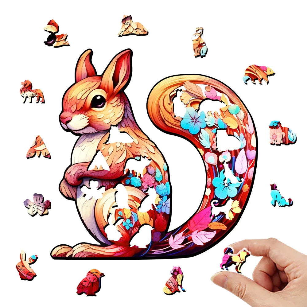 Squirrel | Wooden Puzzle