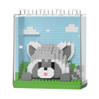 Animals in building block | construction bricks