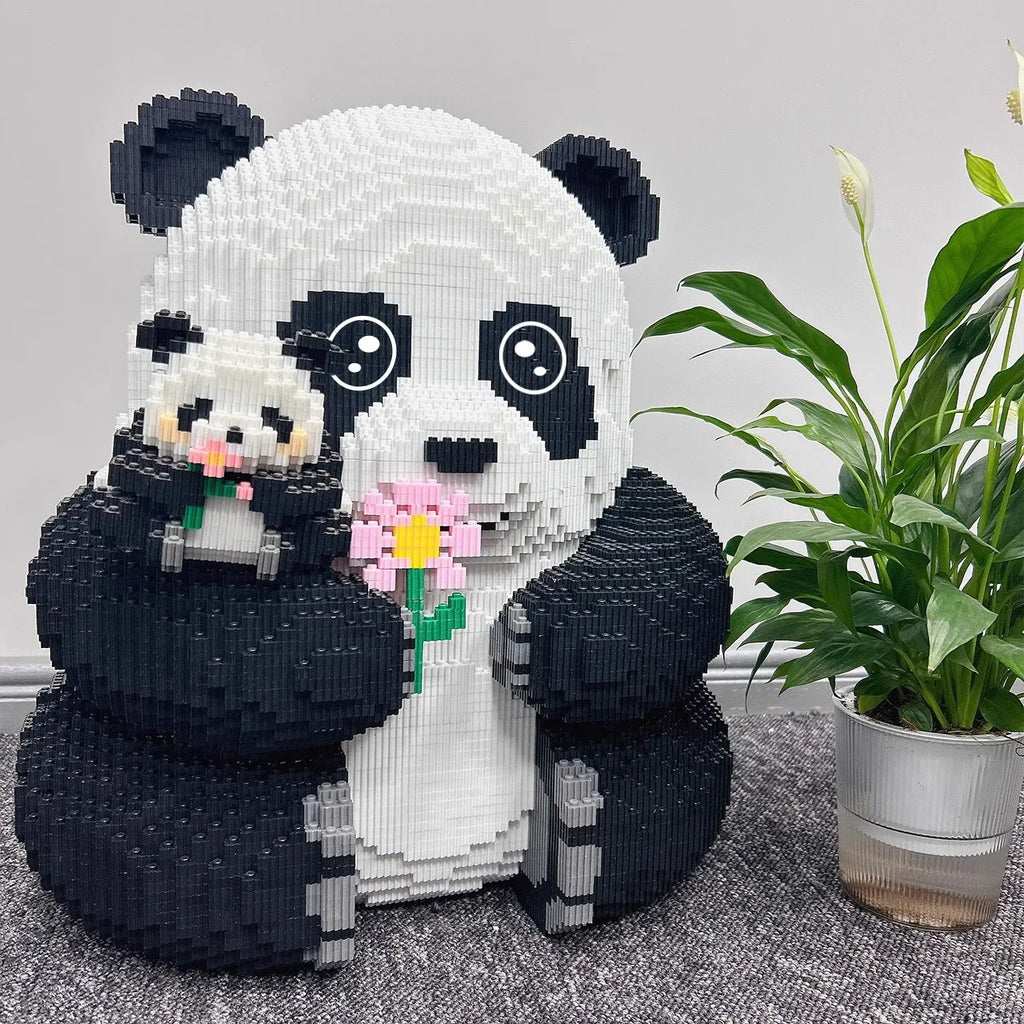 Mega and Small Panda | Building Blocks