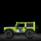 Green race car | Building blocks