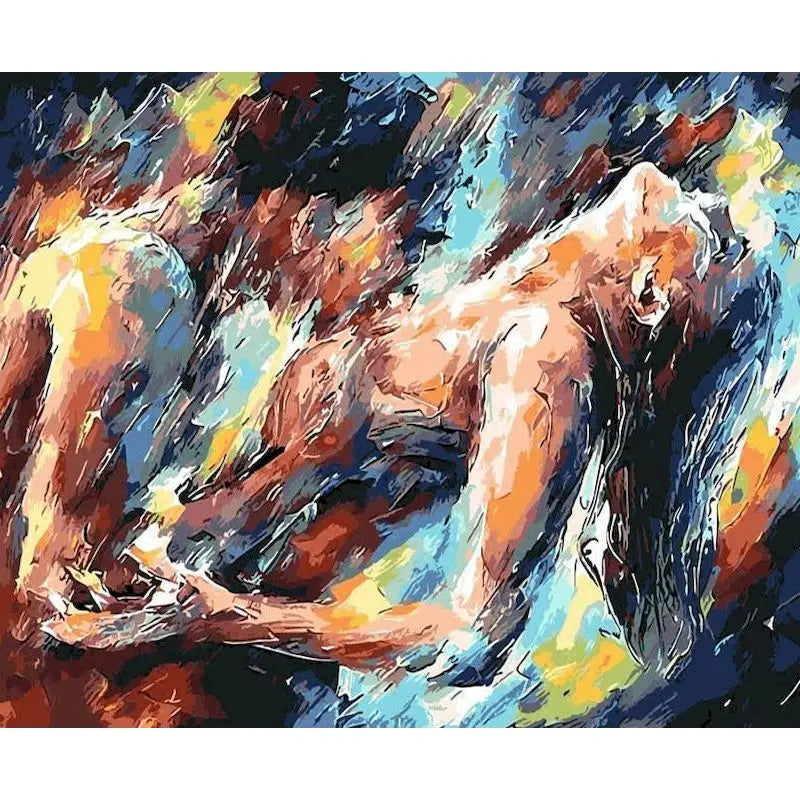 Young Love Couple Paint by Numbers