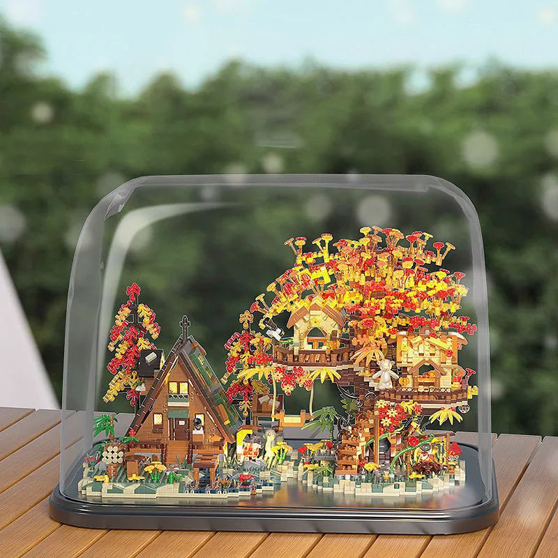Autumn House with Treehouse | Building Blocks