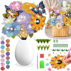 Beautiful flower bouquet | Diamond painting