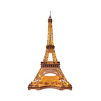 Eiffel Tower at Night | Wooden Construction Kits