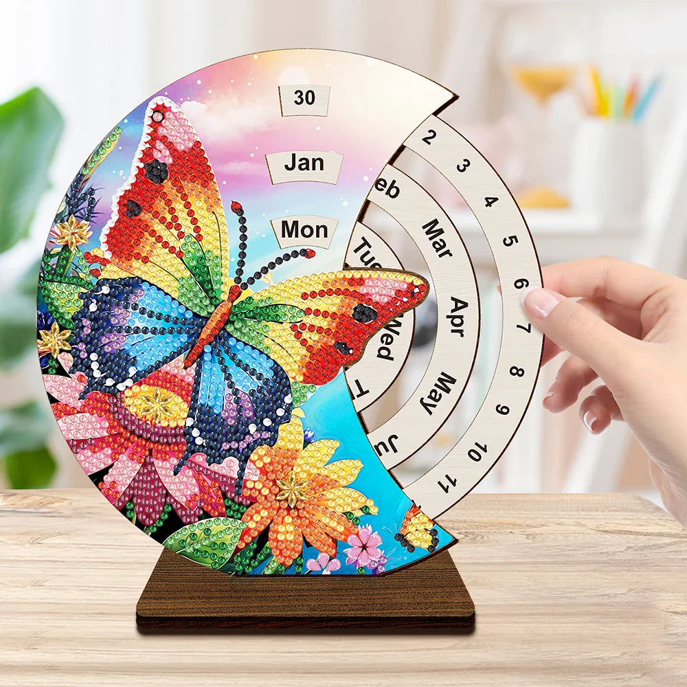 Rainbow Butterfly | Calendar | Diamond Painting