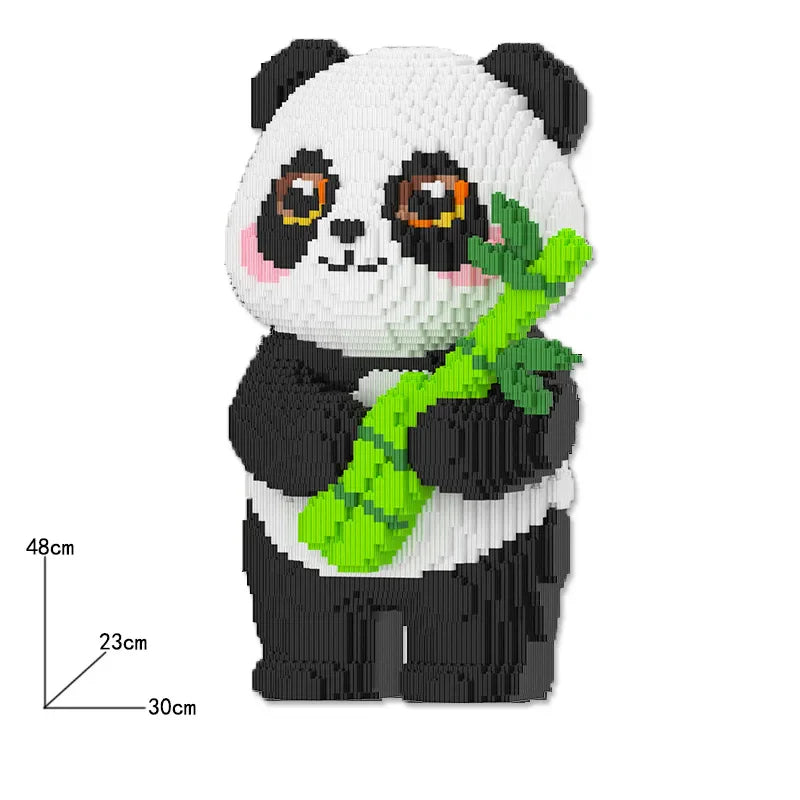 MEGA Panda with Bamboo | Building Blocks