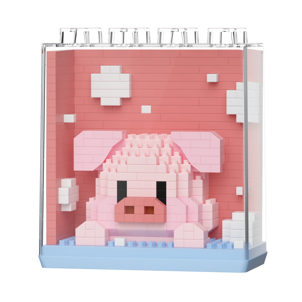 Animals in building block | construction bricks