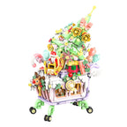 Christmas shopping cart | Building blocks