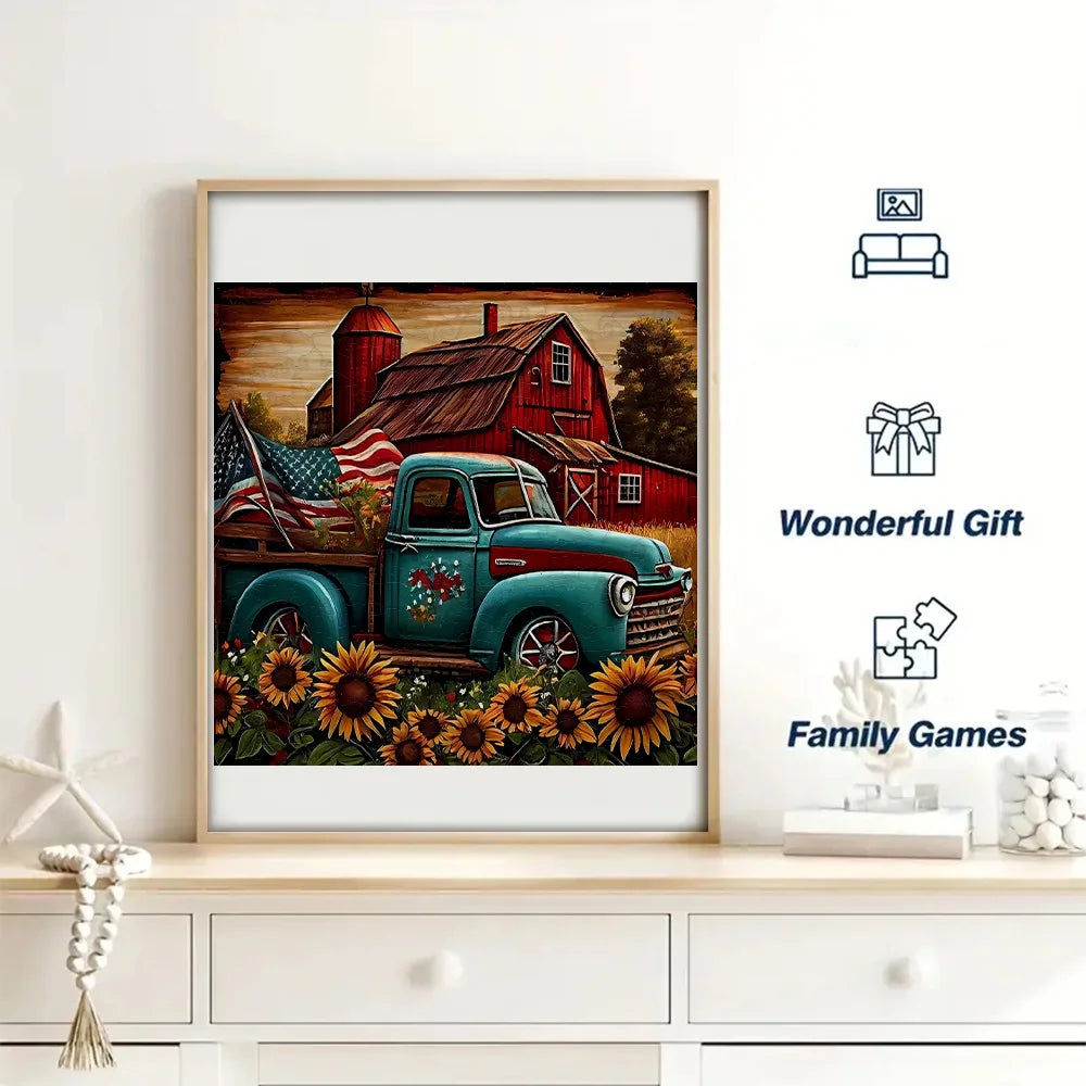 American Car | Wooden Puzzle