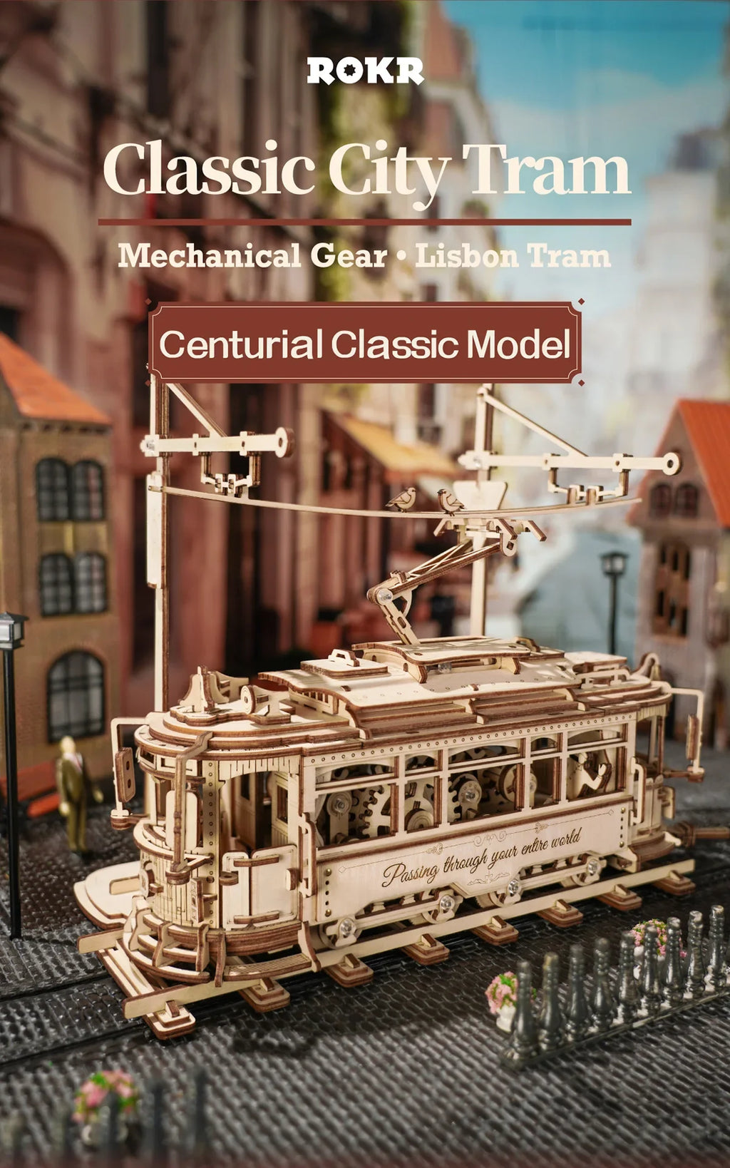 City Tram | Wooden Construction Kits