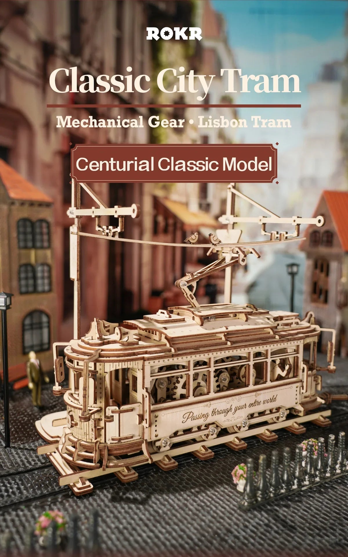 City Tram | Wooden Construction Kits