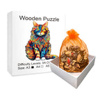 Tough Cat | Wooden Puzzle