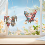 Decorative Hanging Ornament | Christmas Dwarfs | Diamond Painting