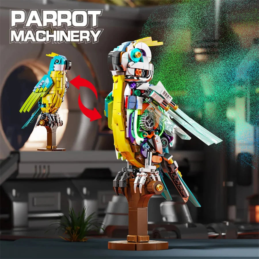 Moving Parrot | Building Blocks