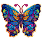 Blue Butterfly | Wooden Puzzle